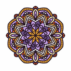 Colorful mandala design. Manadala background