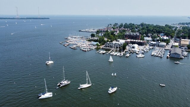 boats in the bay