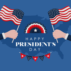 happy presidents day card