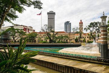The Sultan Abdul Samad Building in Kuala Lumpur