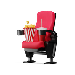 cinema red seat