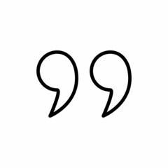 Quote Icon Design Vector Logo Template Illustration Sign And Symbol