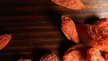 手作りお菓子用のクコの実の写真