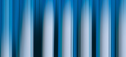 Blue abstract background. Bars defocused