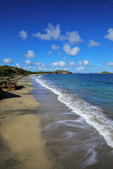 Bathway Beach on Grenada Island, Grenada.