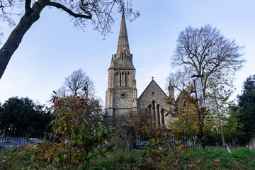 St Mark's Church, along Regent's Park in London