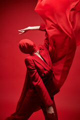 expressive girl dancer