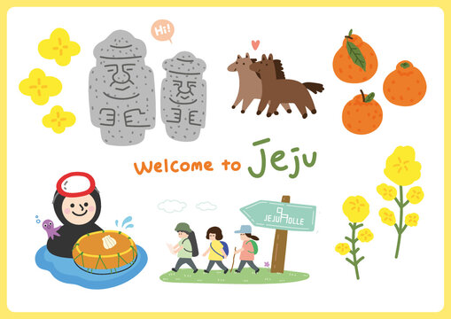 Jeju island in Korea