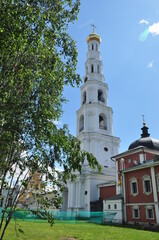 The Nikolo-Ugresh Monastery is a stauropegial monastery of the Russian Orthodox Church, founded at the end of the 14th century. It is located on St. Nicholas Square in the city of Dzerzhinsky near Mos