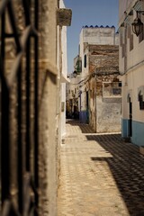 Fototapeta premium Small streets in an ancient european city