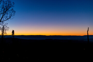 sunrise in the valley