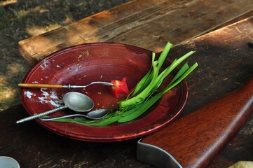 Food - what they eat, what they eat - any substance suitable for eating and drinking by living...