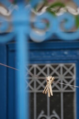 Fenster und T&uuml;ren in Anaphiotika, Athen