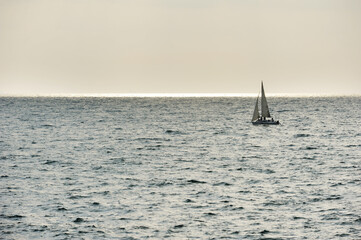 Fototapeta premium Mediterranean coast in southern Israel near the city of Ashkelon