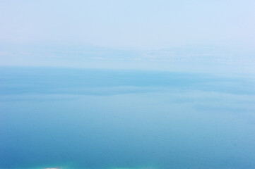 The coast of the Dead Sea near Ein Gedi nature reserve in Israel