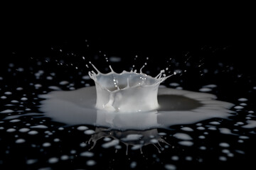 Milchtropfen Splash