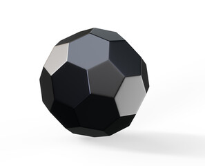 Obraz premium Abstract black cosmic futuristic texture 3d render