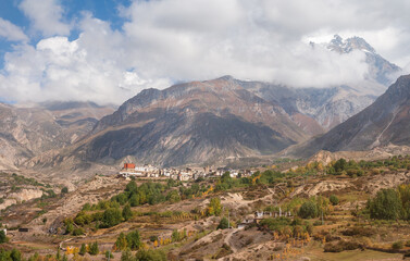Fototapeta premium Mountain Himalayan landscape