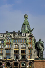 Obraz premium St. Petersburg is the second most populated city in Russia