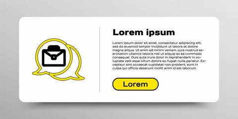 Line Online working icon isolated on white background. Freelancer man working on laptop at his house. Remote work. Distant job concept. Colorful outline concept. Vector