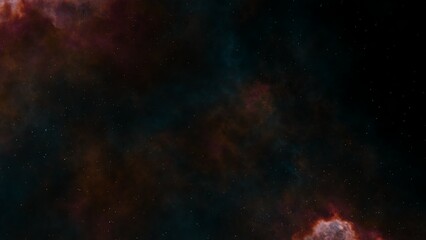 Night sky with stars. Universe. Cosmos. Galaxy. Nebula.