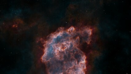 Fototapeta na wymiar Night sky with stars. Universe. Cosmos. Galaxy. Nebula.