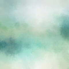 Abstract green and gray cloudy misty background