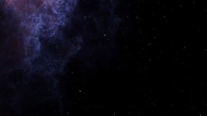 Deep space nebula with bright stars. Multicolor Starfield Infinite space. Milky way. Outer space background with stars and nebulas. Star clusters, Supernova nebula outer space background.