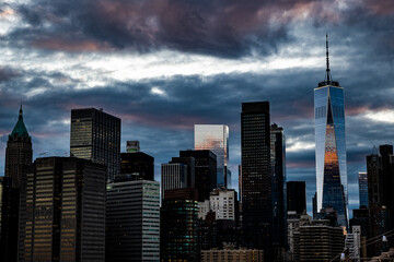 Fototapeta na wymiar city skyline