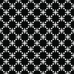 Black and white surface pattern texture. Bw ornamental graphic design. Mosaic ornaments. Pattern template. Vector illustration.
