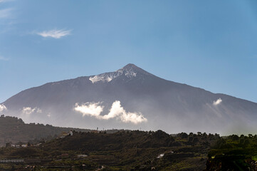 View on mount Teide volcano, Tenerife, Canary islands, Spain