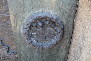 Lo stemma dell'Associazione nazionale volontari di guerra.