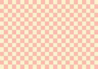 Chessboard retro 70s 90s texture background.