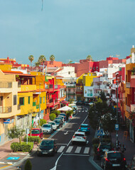 Fototapeta na wymiar Streets of Puerto de La Cruz, Canarias