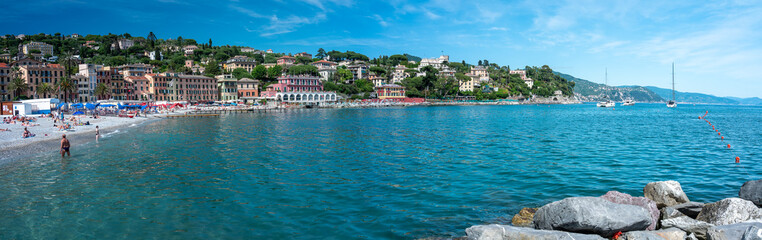 Obraz premium The seashore in Santa Margherita