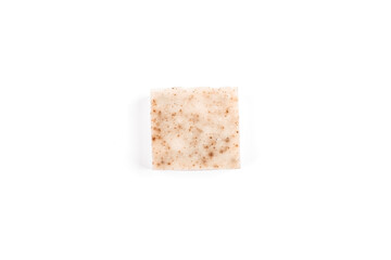 Zero waste concept inspired flatlay with soap
