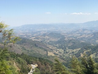 view from the mountain