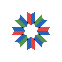Snowflake icon vector illustration for design	
