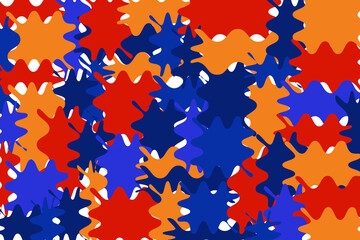 pattern with stars