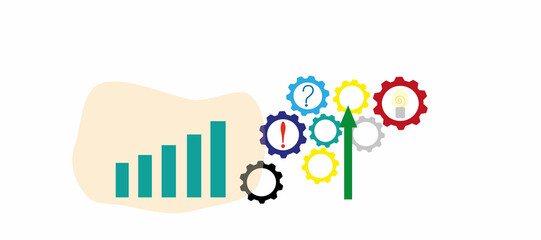 progress, development concept, success, gears, the idea of moving forward