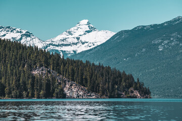 lake in the mountains
