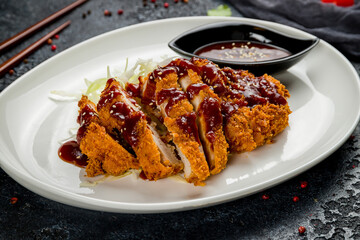 Pork in chili sauce with rice  Chinese cuisine