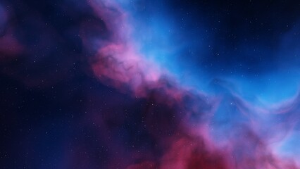 nebula gas cloud in deep outer space	
