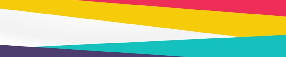 Obraz premium Multi-Color Combination Shapes banner background design