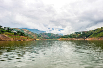 Landscape of the Three Gorges of the Yangtze River in China