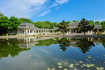Leting County - April 14, 2017. Li Dazhao Memorial Hall. Leting County, Hebei Province, China.