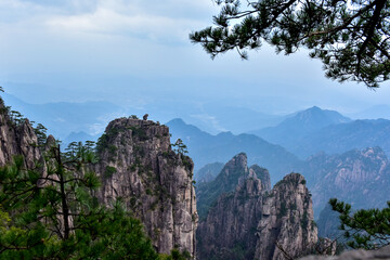 Huangshan Scenic Spot in Anhui Province, China
