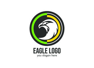 eagle logo vector and abstract