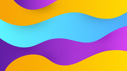 Modern dynamic stripes colorful abstract geometric design background for business, card, presentation, brochure, banner, and wallpaper