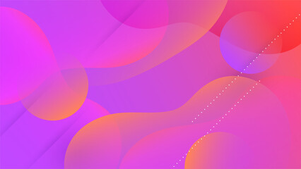 Modern purple orange yellow dynamic stripes colorful abstract geometric design background for business, card, presentation, brochure, banner, and wallpaper